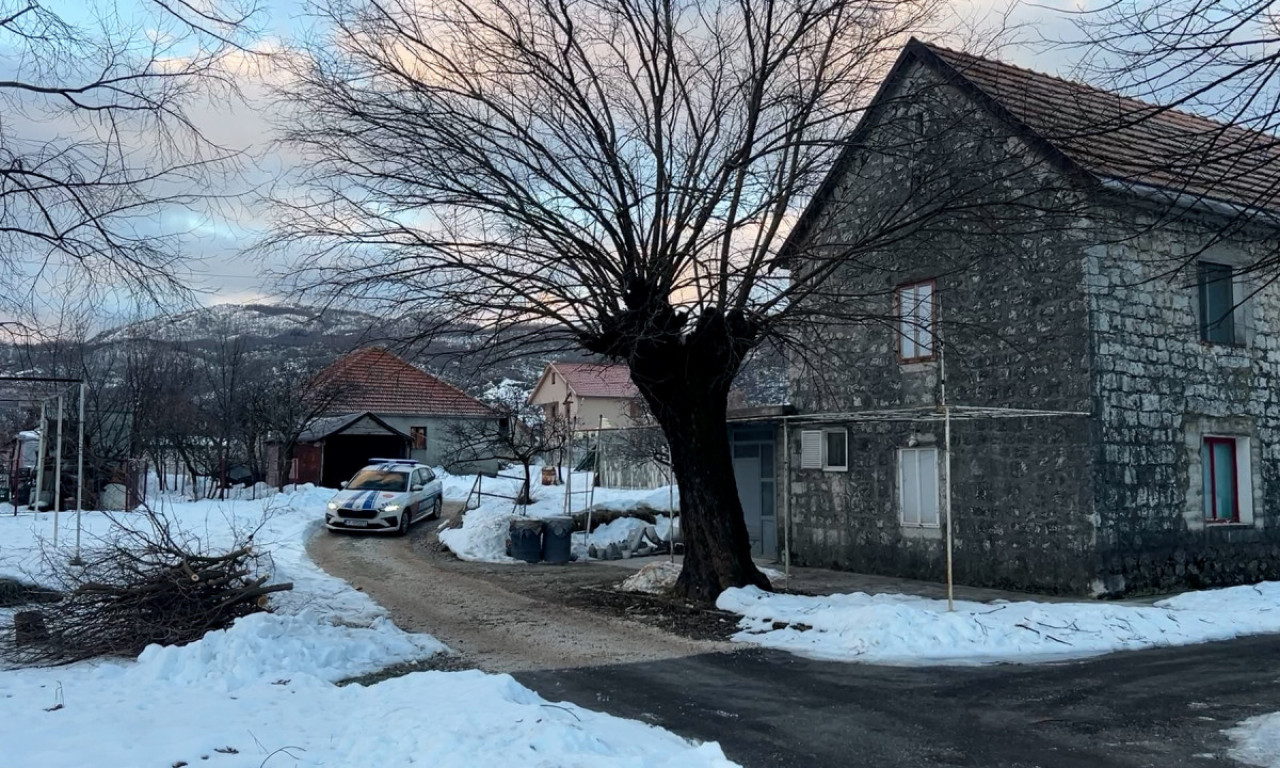 OVO JE KUĆA UBICE SA CETINJA, KOMŠIJE VAN SEBE "Bio je miran čovek ko zna šta mu se desilo" (FOTO)