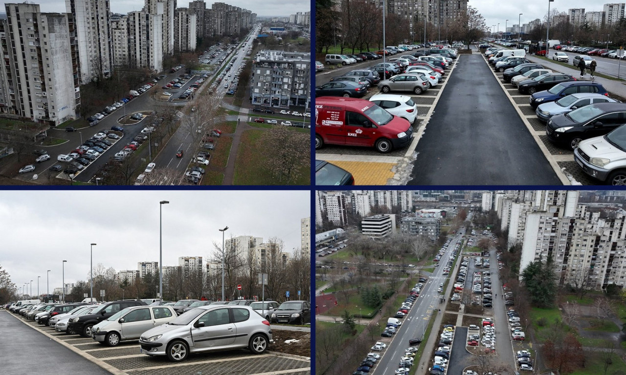 NOVOBEOGRADSKI BLOKOVI DOBILI 440 NOVIH PARKING MESTA Evo koje naselje je sledeće za izgradnju! Vozači, oduševićete se