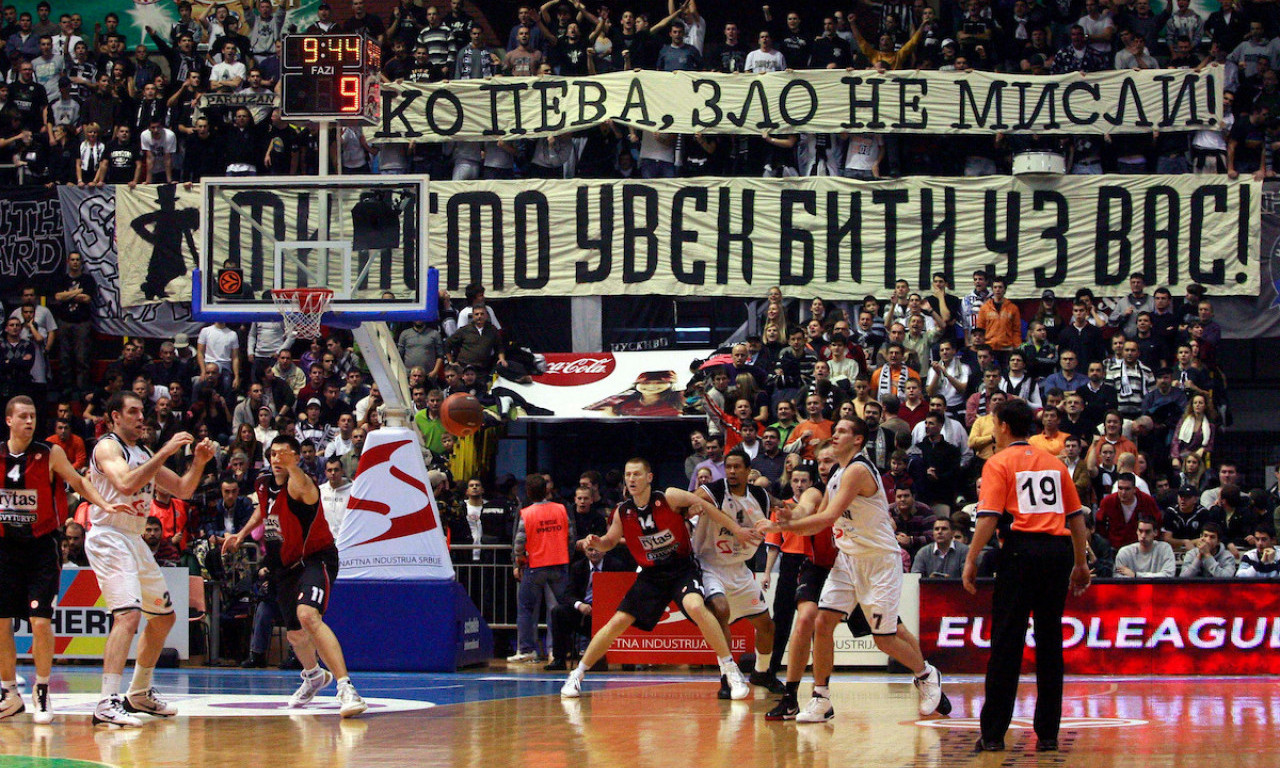 GROBARI DA LI SE SEĆATE OVE UTAKMICE? Na današnji dan, Partizan samleo Ritas na putu ka fajnal foru