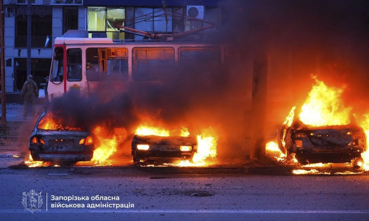 RUSKE SNAGE SVIM SILAMA UDARILE NA ZAPOROŽJE Poginulo 13, ranjeno više od 100 ljudi