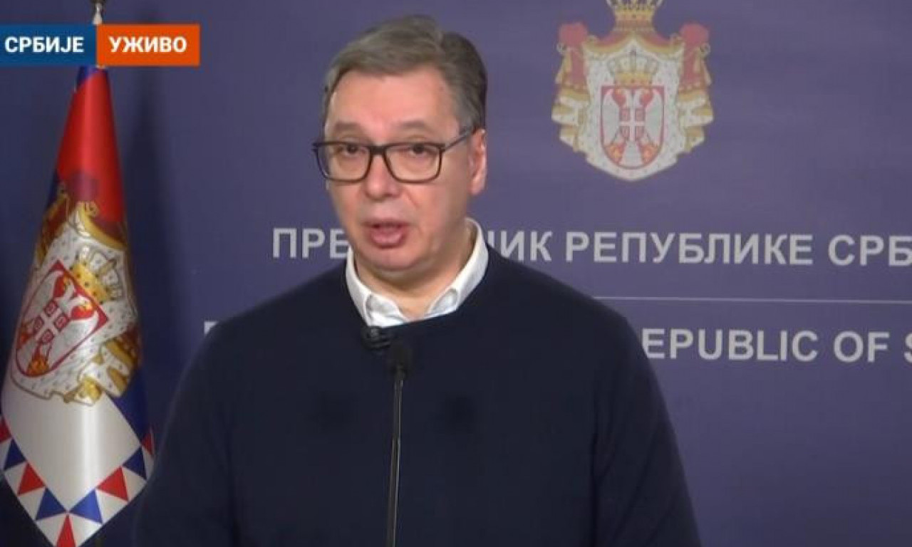 VAŽNO OBRAĆANJE PREDSEDNIKA SRBIJE: Vučić večeras u 18.30 na TV Pink!