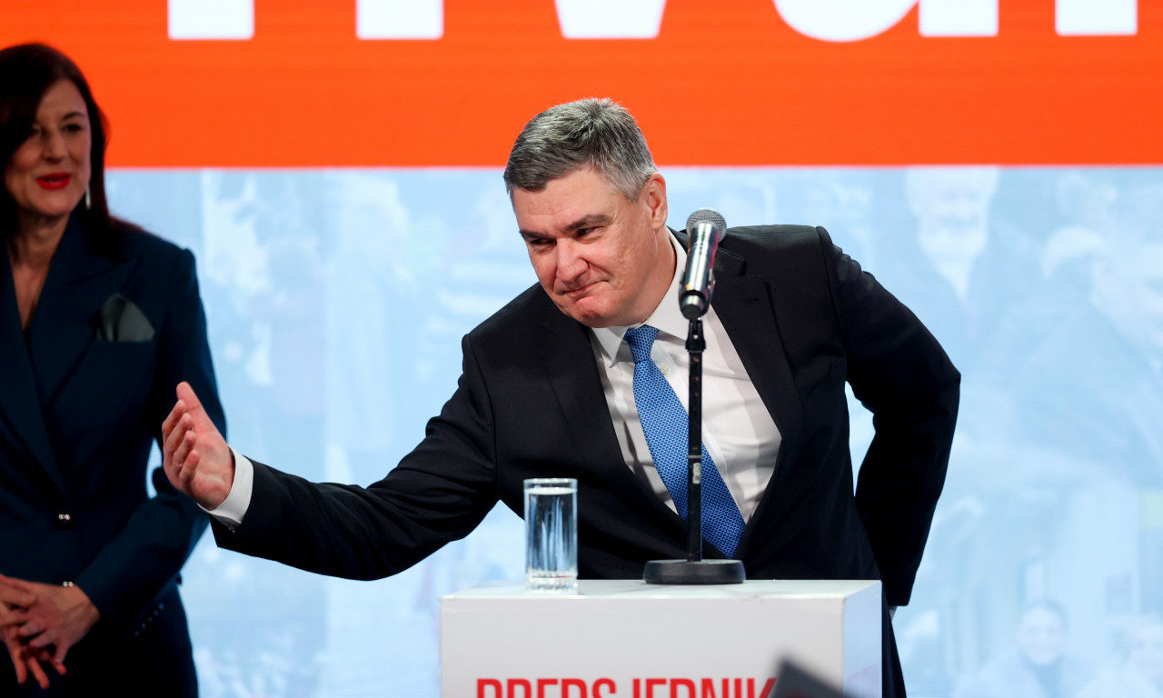 IZBORI U HRVATKOJ Milanović ostvario istorijsku pobedu, a kandidat HDZ istorijski poraz