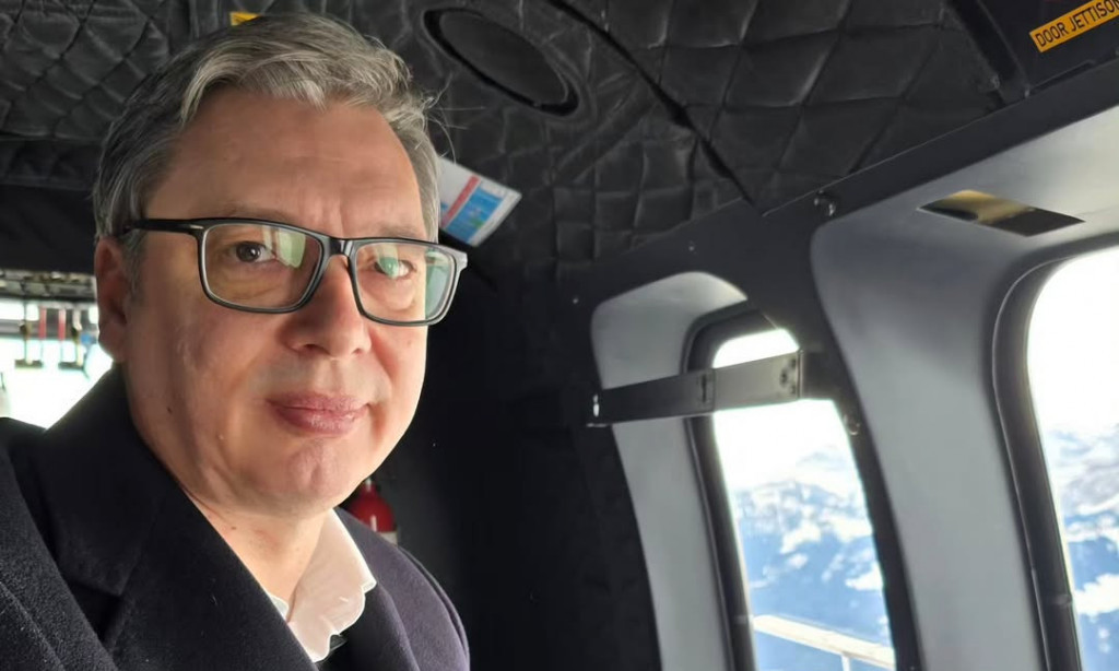 VUČIĆ IZ HELIKOPTERA POZVAO GRAĐANE SRBIJE DA URADE OVO "Uzbuđen sam zbog formiranja Pokreta za narod i državu!" (FOTO)