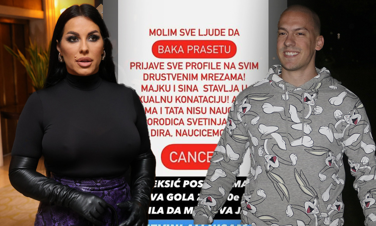 "MUVA ME JAVNO" Baka Prase se ponovo okomio na Seku Aleksić, spomenuo i Lepu Lukić