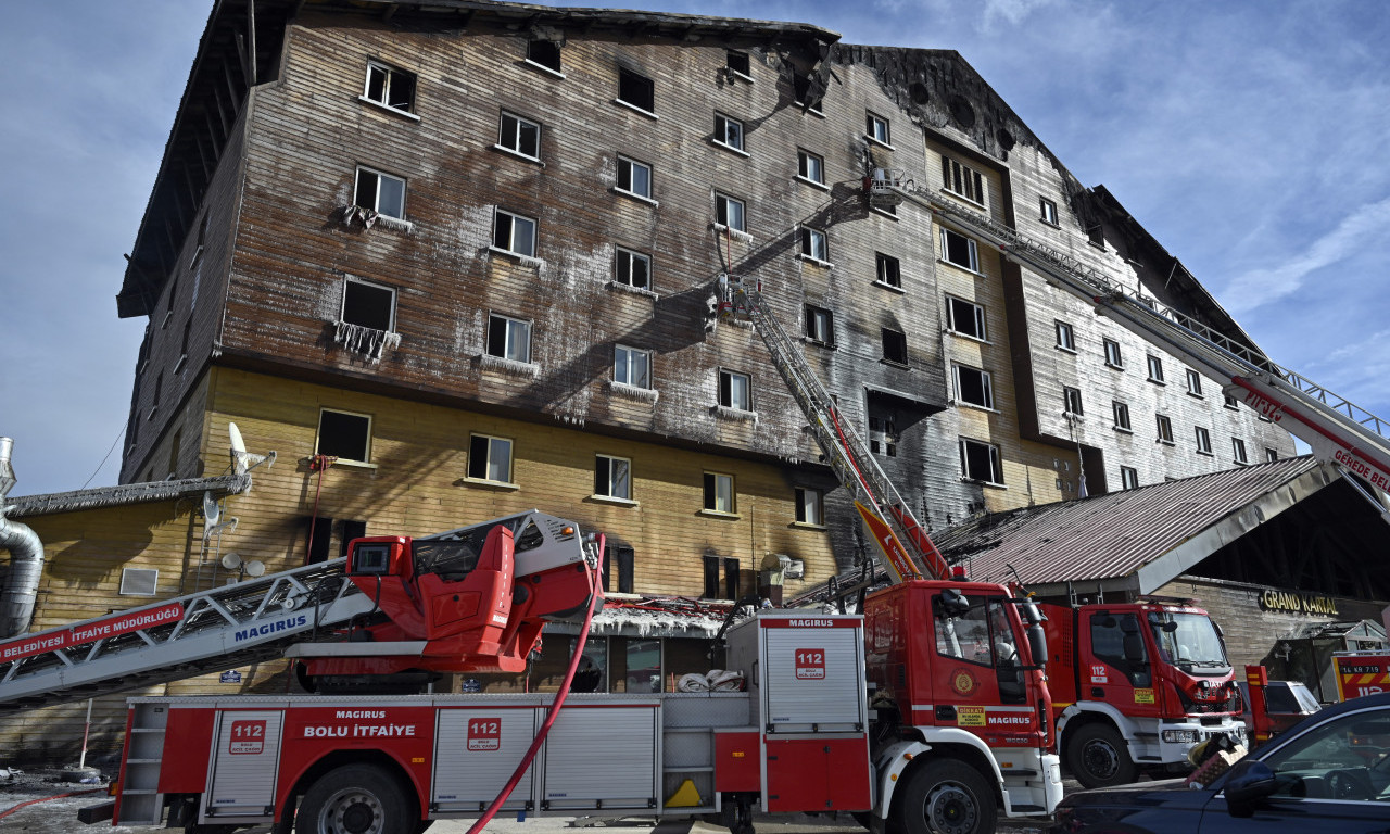 "PALO" HAPŠENJE ZBOG TRAGEDIJE U TURSKOJ Novi detalji o nezapamćenom požaru koji je odneo 66 života