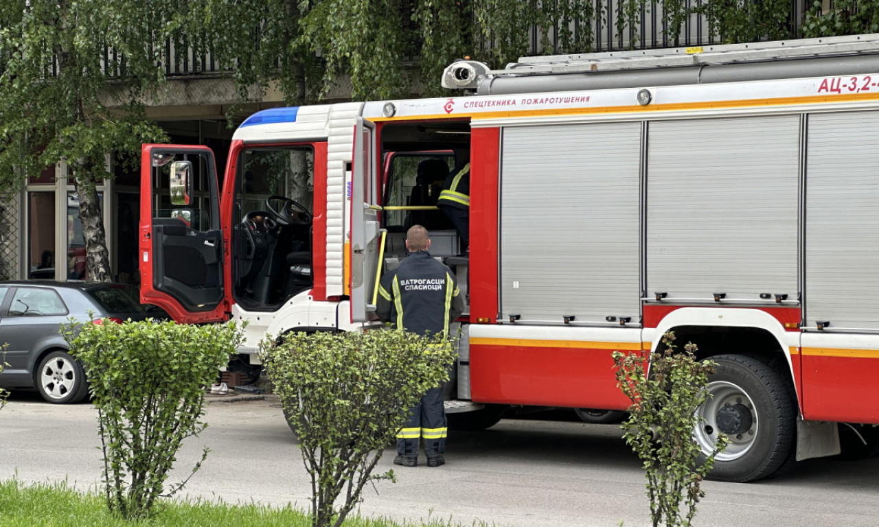 POŽAR U SOLITERU Velika drama u Užicu (VIDEO)