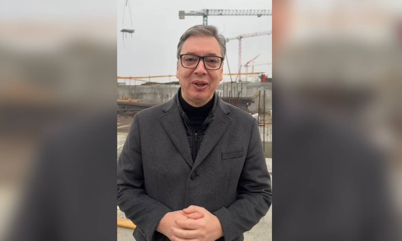 "SRBIJA RADI, SRBIJA SE GRADI" Vučić se obratio se građanima (VIDEO)