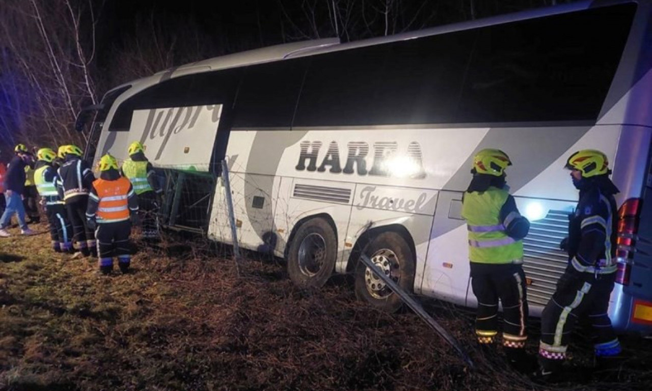 SAZNAJEMO! PUN AUTOBUS SA JUGA SRBIJE SLETEO KOD ZAGREBA! Pogledajte poslednji video kad je krenuo na put!