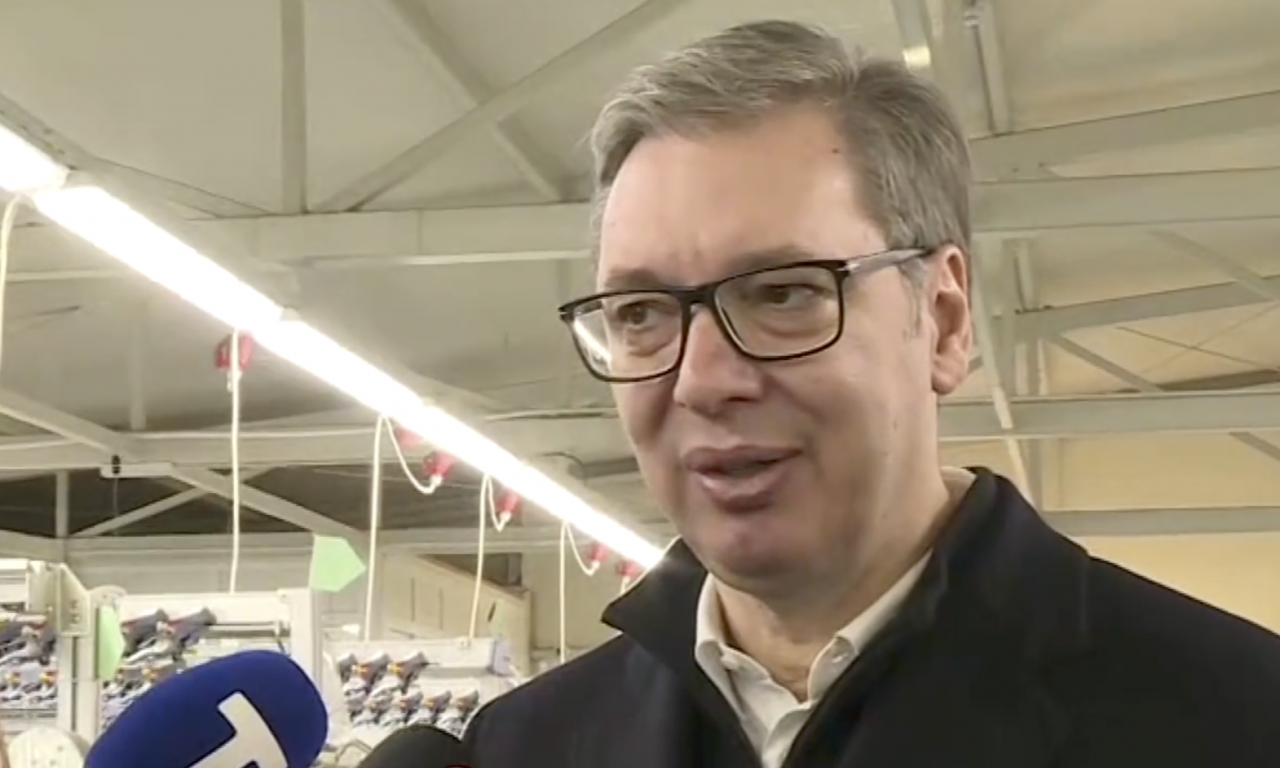 VREDNA PORODICA SLIJEPČEVIĆ UGOSTILA VUČIĆA Predsednik nastavlja posetu Banatu (VIDEO)