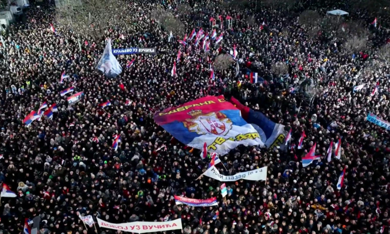 VUČIĆEVE REČI ODZVANJAJU SREMSKOM MITROVICOM: Boriću se za Srbiju, javite im da im je propala obojena revolucija!