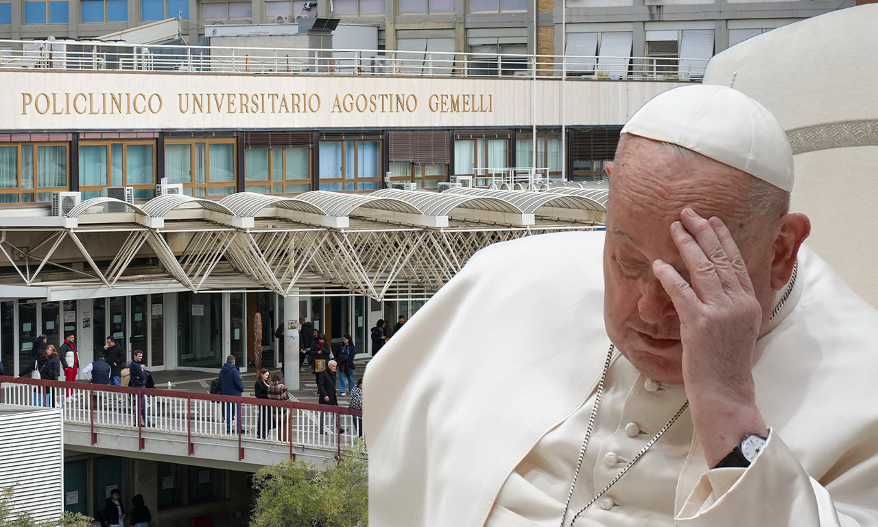 PAPA FRANJA POSLAO PORUKU IZ BOLNIČKOG KREVETA "Bolna i sramotna prilika za čovečanstvo..."