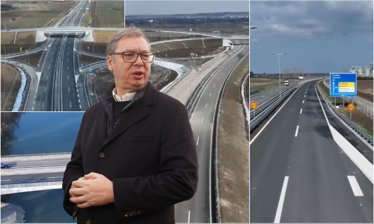 VUČIĆ OBJAVIO SJAJNE VESTI Novi kilometri brze saobraćajnice u ovom delu Srbije, pogledajte kako izgleda (VIDEO)