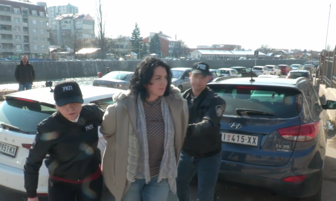 OD SJAJA DO OČAJA Dragana Sotirovski sa lisicama na rukama dovedena u UKP (VIDEO)