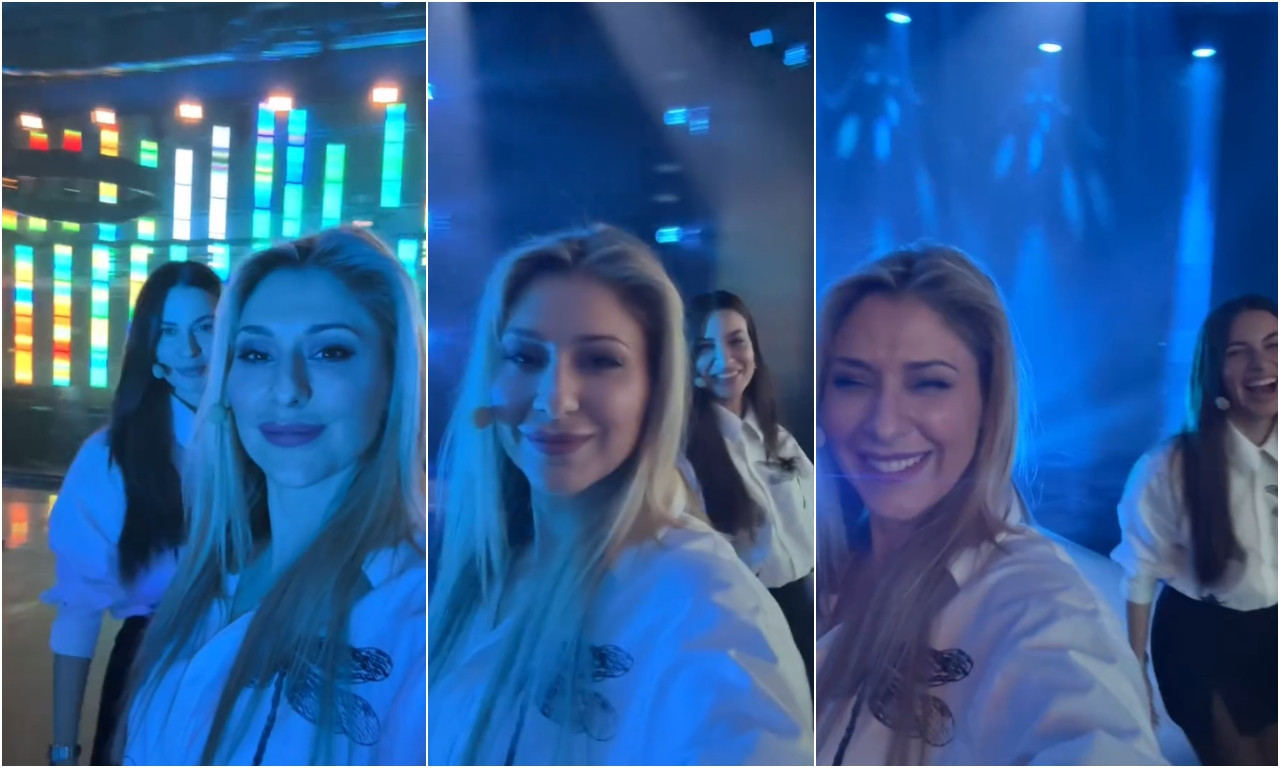 PRVI SNIMAK VODITELJKI PRED "PZE" Evo šta rade Dragana i Kristina pred prvo polufinale (VIDEO)