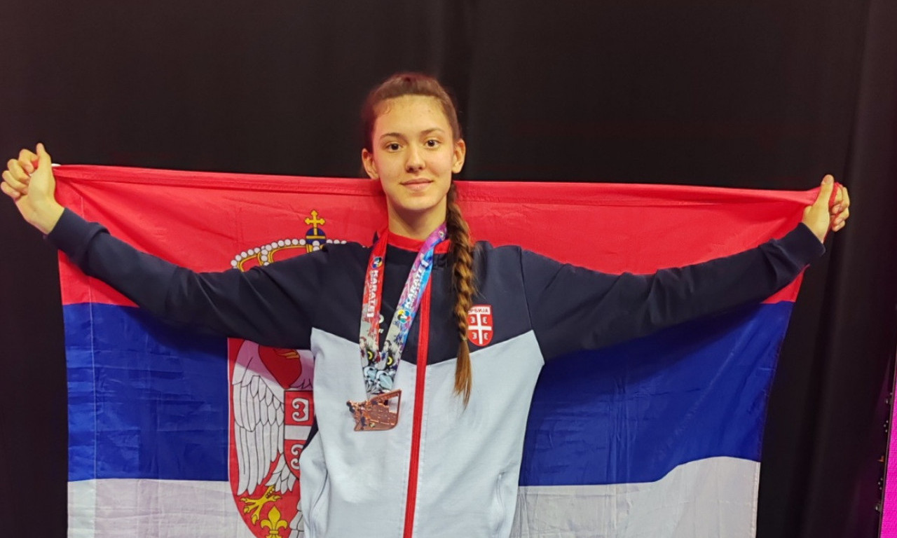 NINA DONELA NOVU MEDALJU SRBIJI:  Hvala svima koji su bili uz mene, ovo je zaista veliki uspeh