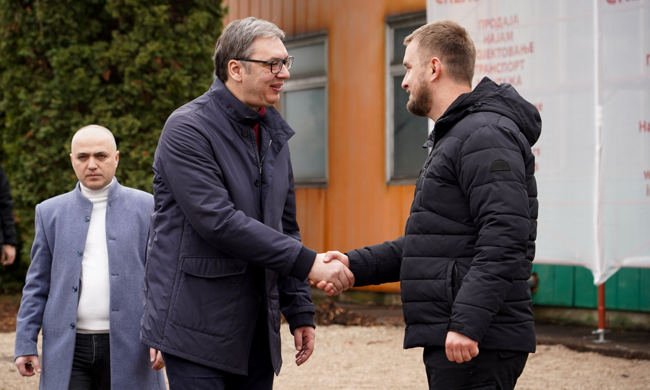 VUČIĆ U SOKOBANJI Predsednik obišao veliku porodičnu firmu, a na ovu priču je posebno reagovao (VIDEO)