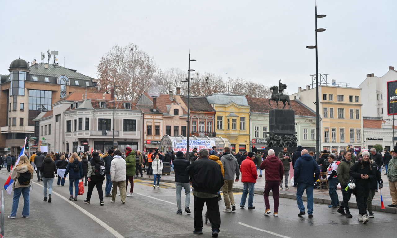 KAKO JE PROTEKAO PROTEST U NIŠU? Saobraćaj oslobođen kasno u noć, a evo kako je sve izgledalo