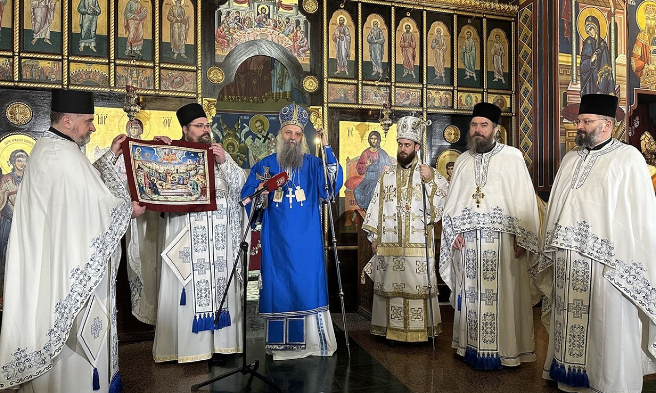 PATRIJARH POSLAO MOĆNU PORUKU: On je služio liturgiju i izvršio osvećenje antiminsa za beogradske hramove