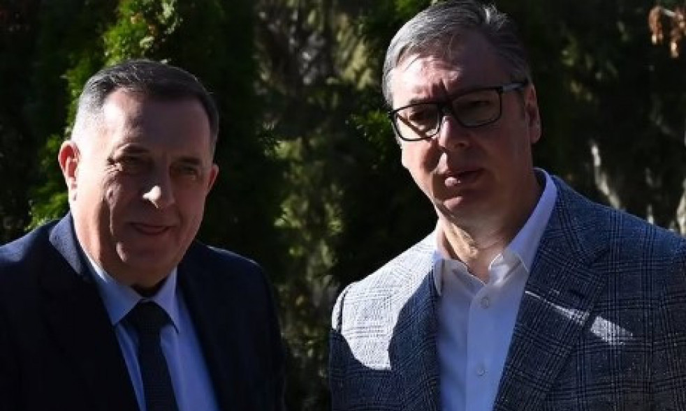 VUČIĆ SE SASTAO SA DODIKOM Prvo govori predsednik RS: "Srbija mora da vrati snagu"