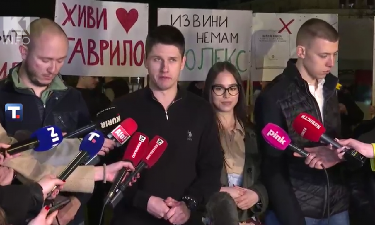 STUDENTI ISPRED PREDSEDNIŠTVA: Tražimo povratak na nastavu, nemamo više vremena (VIDEO)