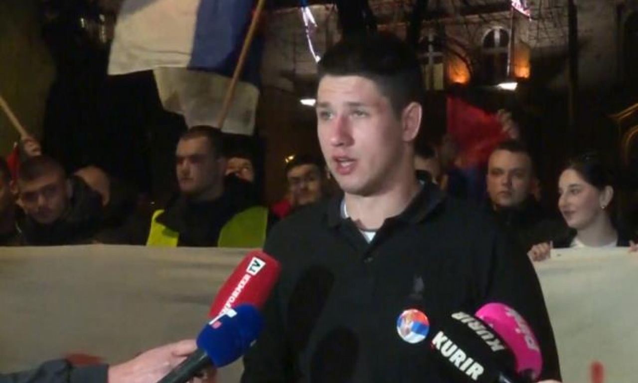 "POSTAJEMO GLASNA VEĆINA" Studenti koji hoće da uče: Pozivam kolege da nam se pridruže, živela Srbija! (VIDEO)