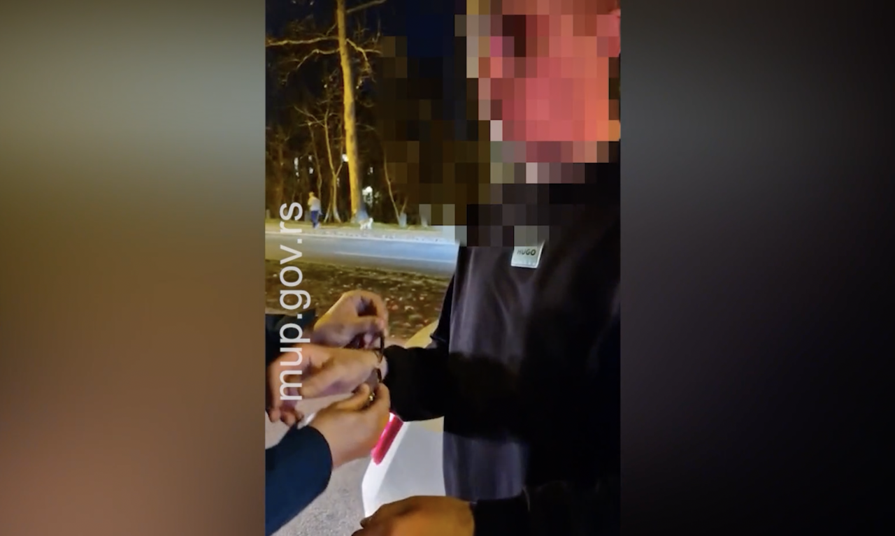 UHAPŠEN NAPADAČ NA AKTIVISTE SNS Vređao ih, pa fizički nasrnuo dok su delili cveće povodom Dana žena (VIDEO)