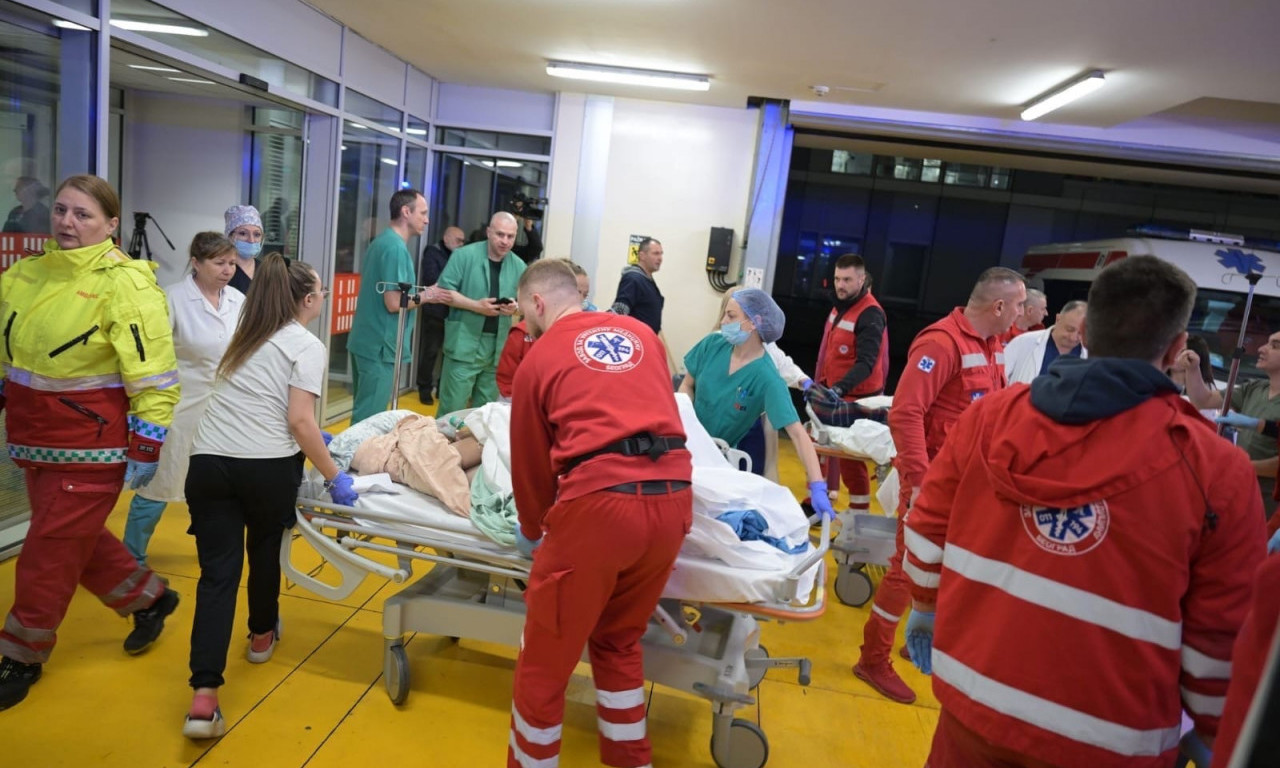 POGLEDAJTE AKCIJU ZBRINJAVANJA POVREĐENIH U POŽARU Pun Urgentni, iz Severne Makedonije pristigli avionom (VIDEO)