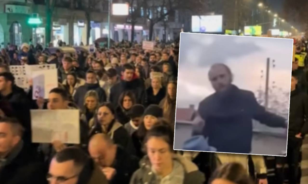 "HAJDE DA SAHRANIMO DECU, PA SPALITE GRAD" Sveštenik smirivao građane Kočana! Demolirali sve pred sobom... (VIDEO)