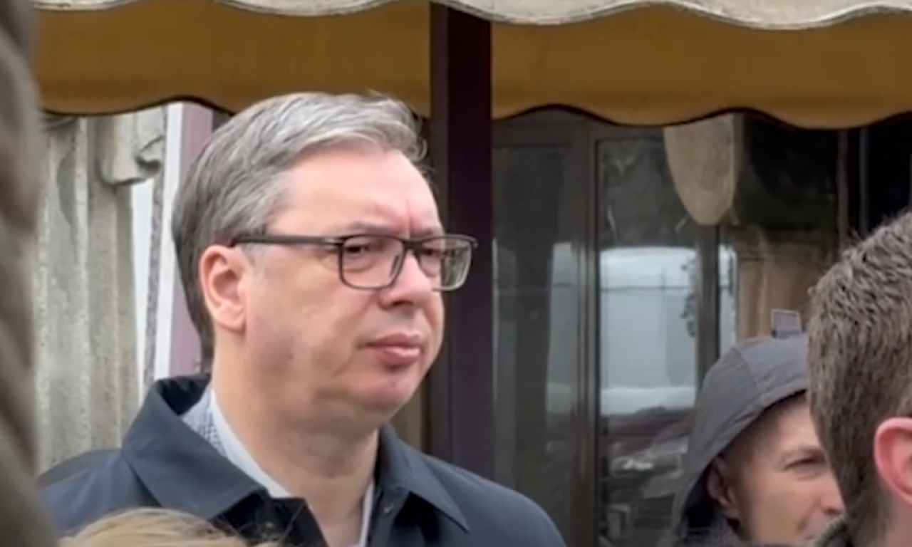 VUČIĆ NA SAHRANI ĆERKE BULETA GONCIĆA Tužna slika na Novom groblju, predsednik izjavio saučešće