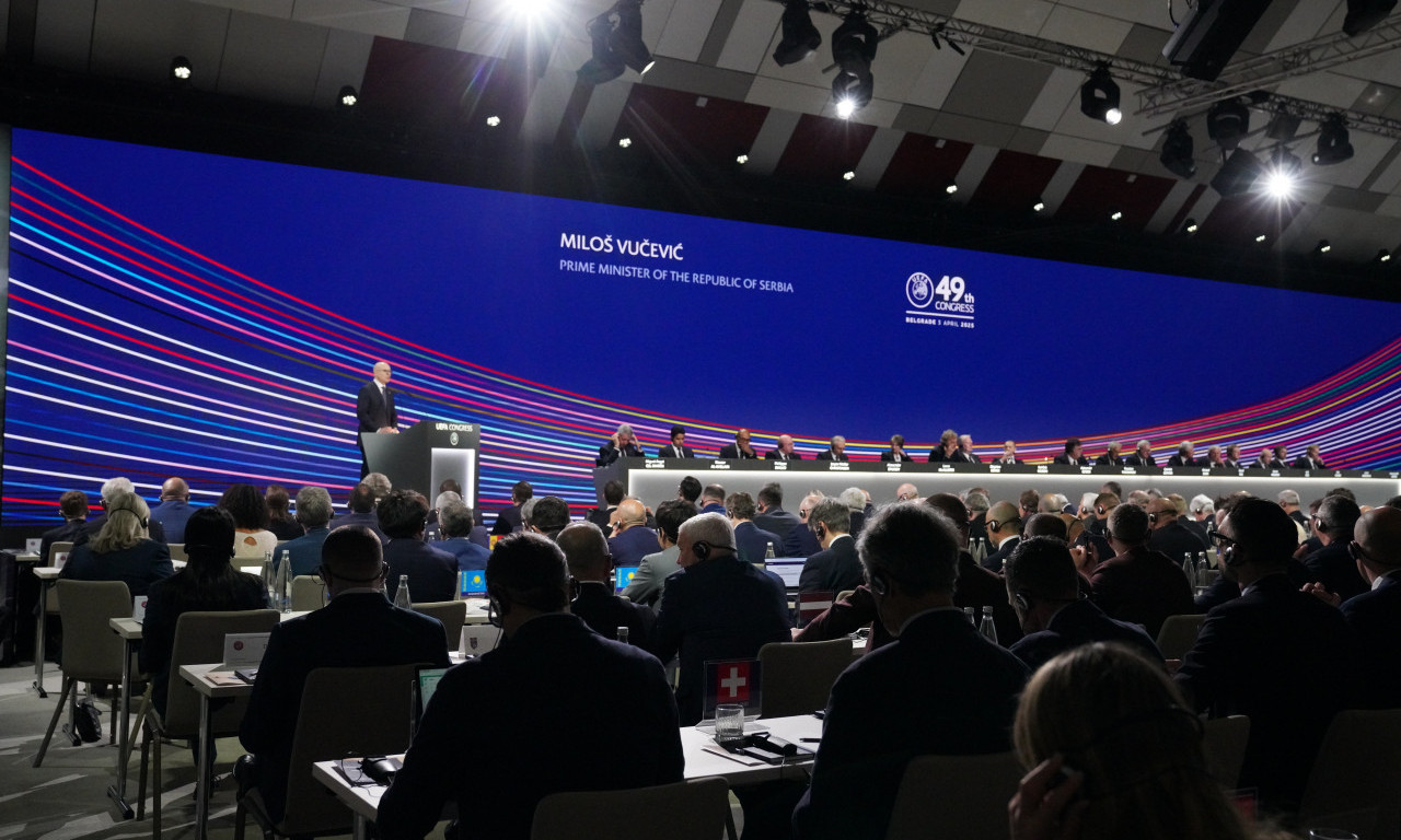 SRBIJI UKAZANA VELIKA ČAST DA BUDE DOMAĆIN Počeo kongres UEFA u Beogradu (FOTO+VIDEO)