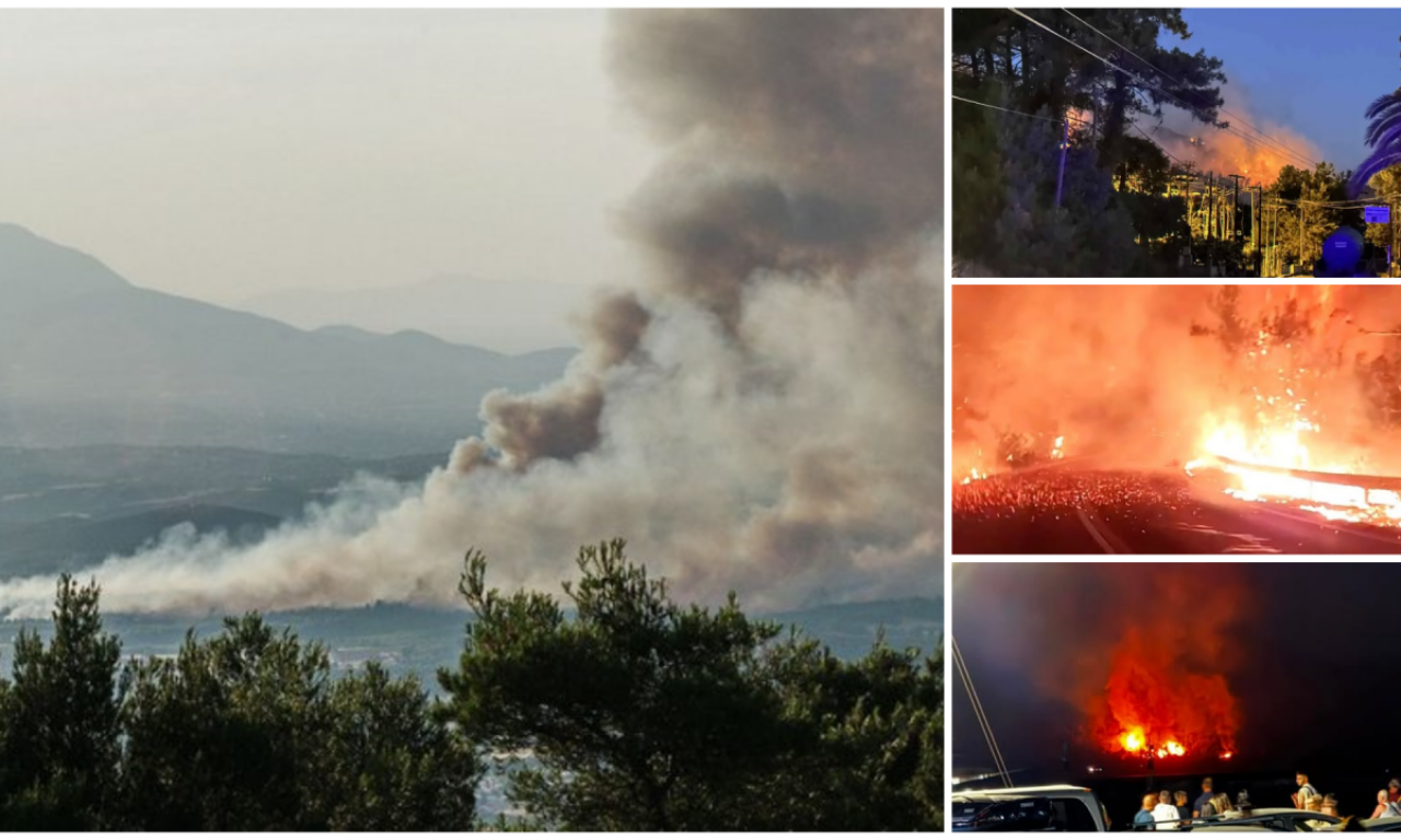 "OKO 50 SRPSKIH PORODICA NAŠLO SE U EPICENTRU POŽARA" Evo šta se dešava sa našim ljudima na Tasosu